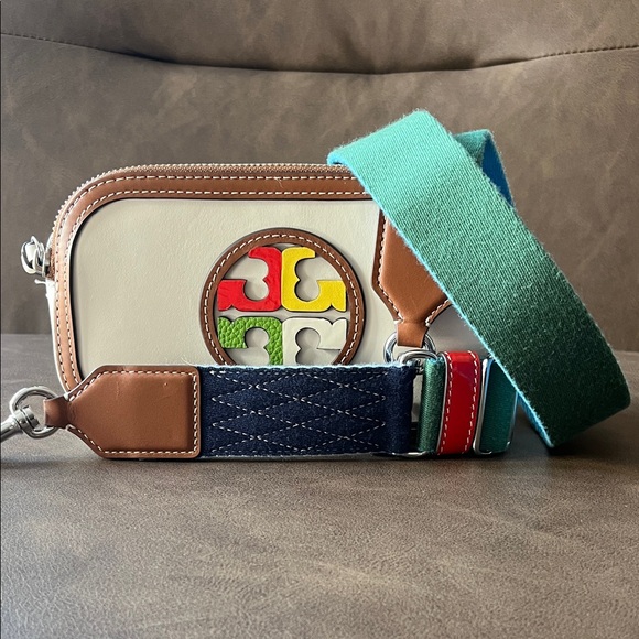 Tory Burch Handbags - Tory Burch Multicolor Logo Crossbody Bag